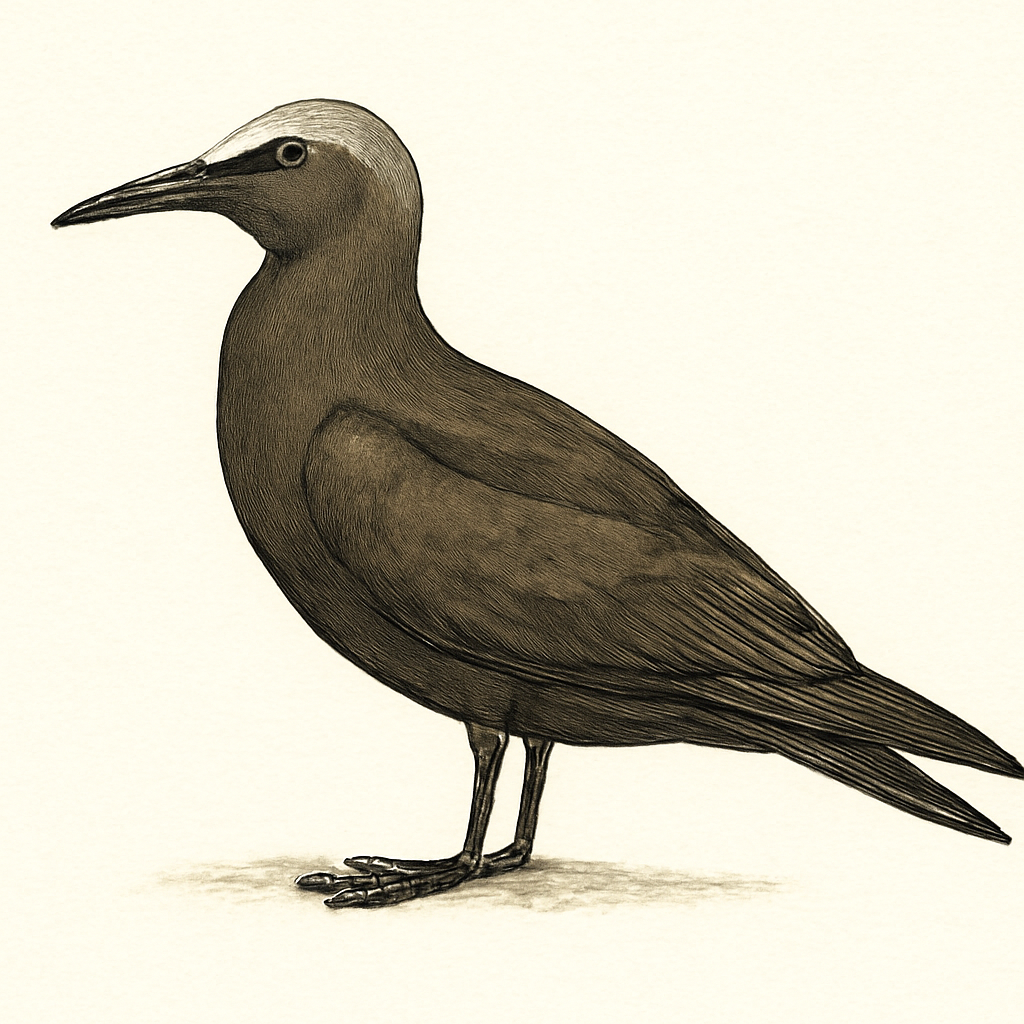 Brown Noddy illustration