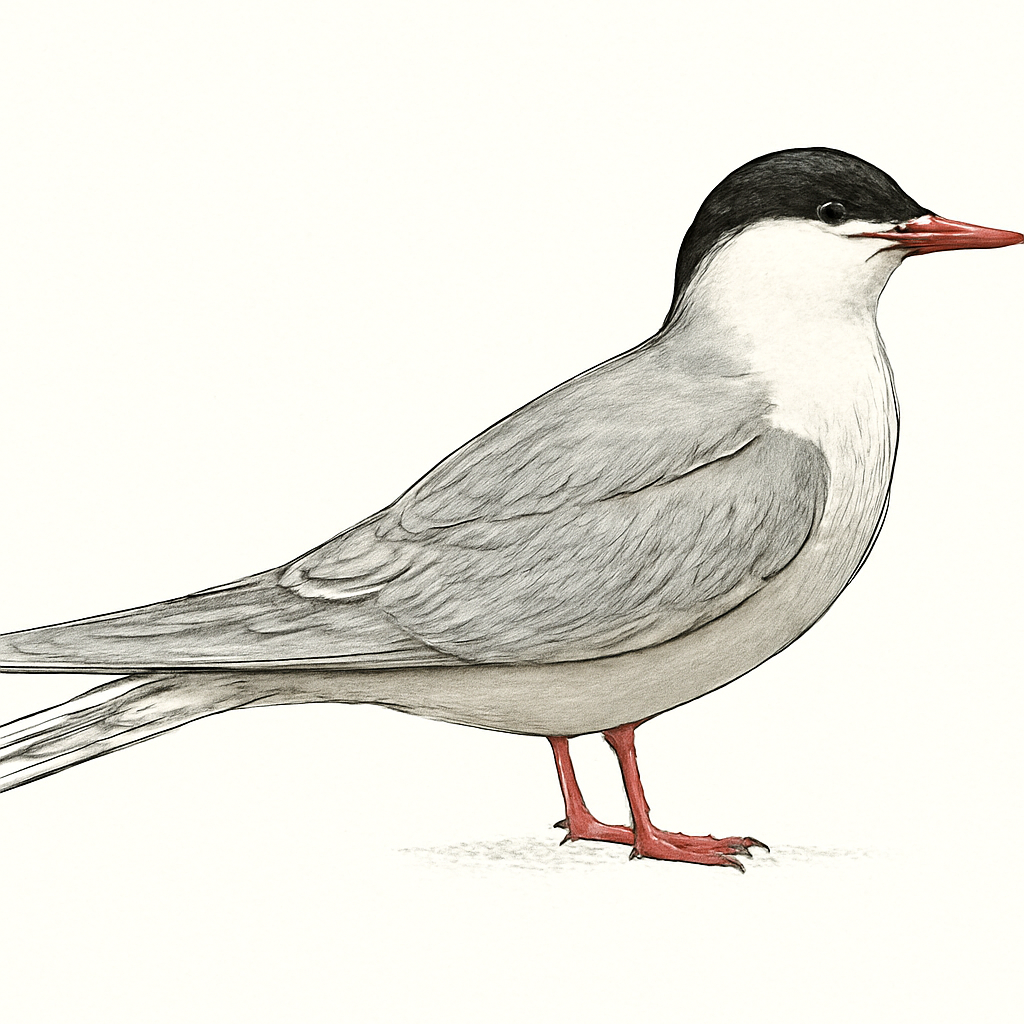Arctic Tern illustration