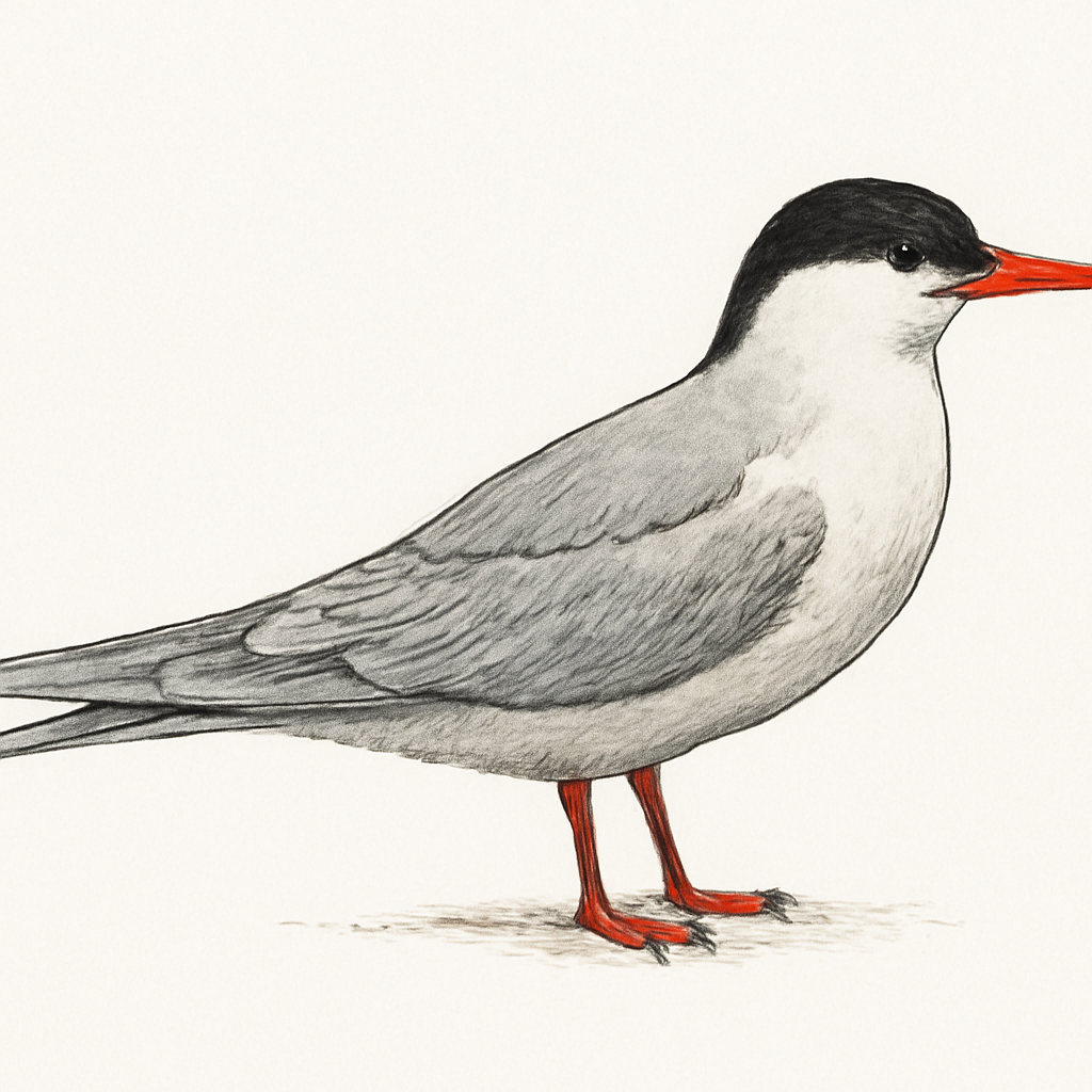 Illustrazione di Antarctic Tern