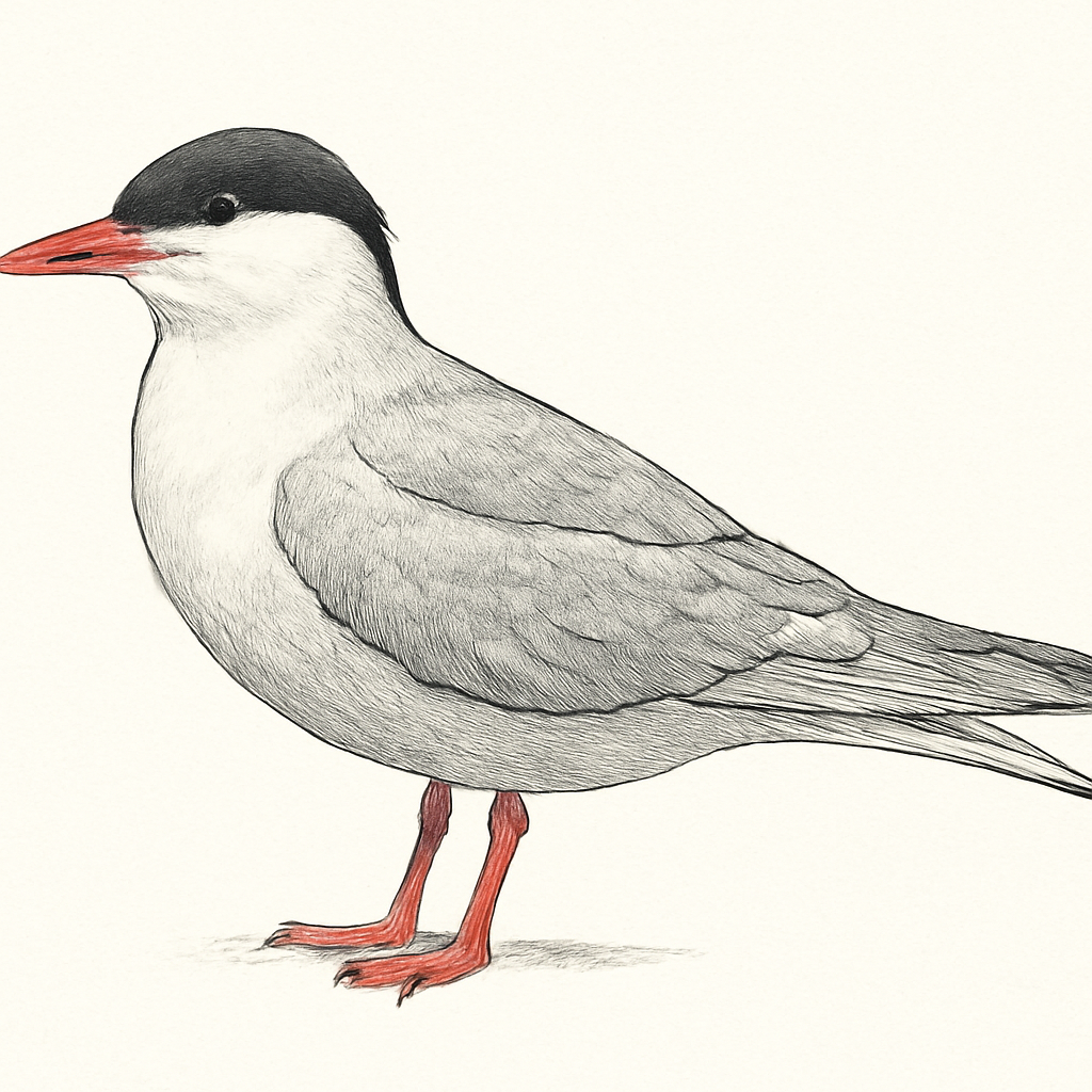 Common Tern illustration