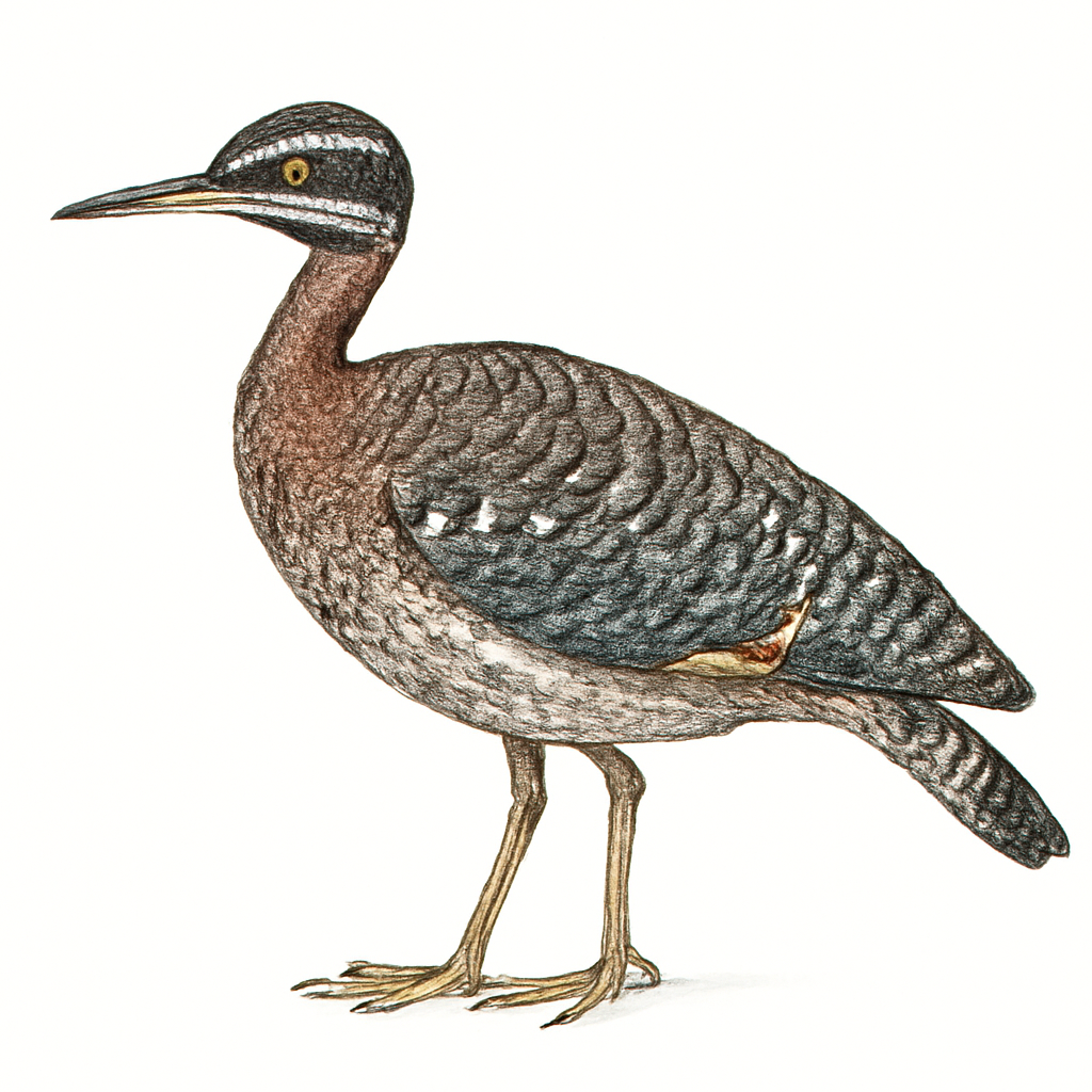 Ilustração de pavãozinho-do-pará