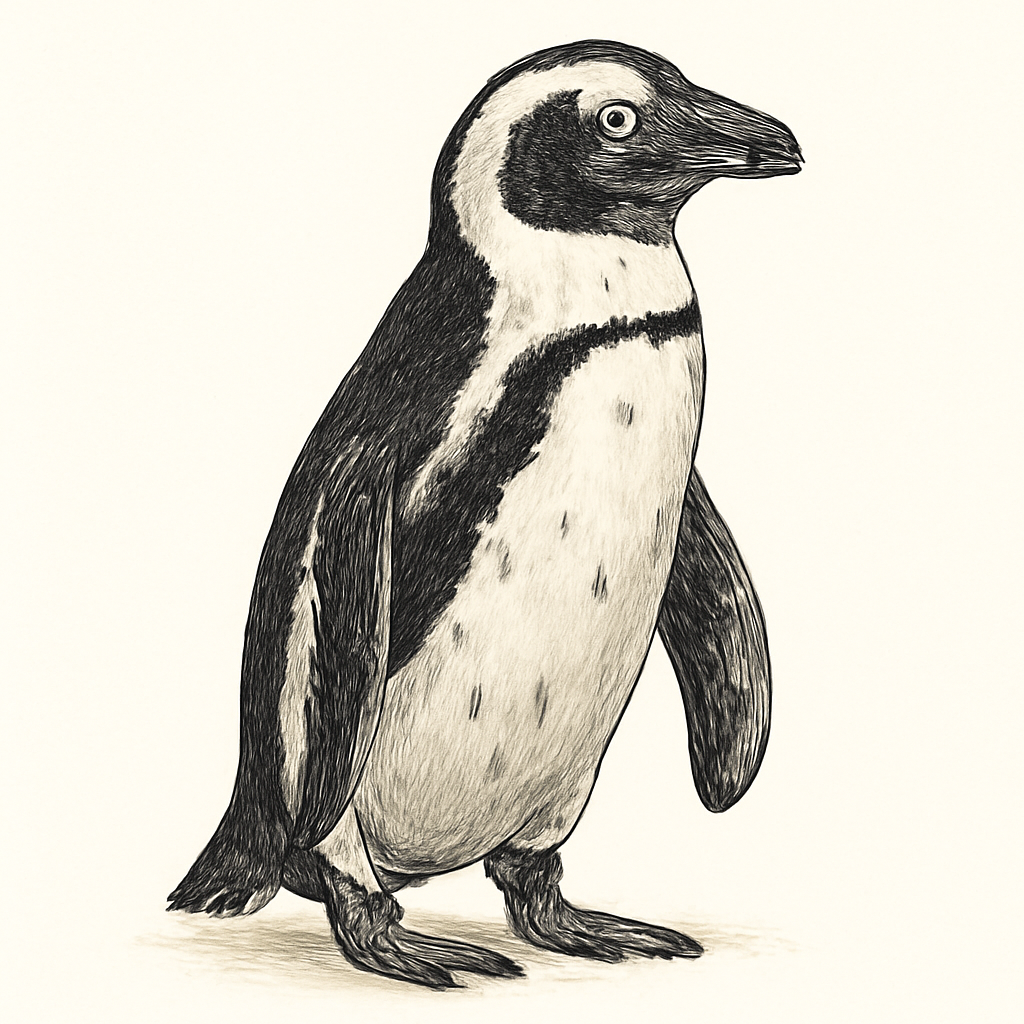 Illustrazione di African Penguin