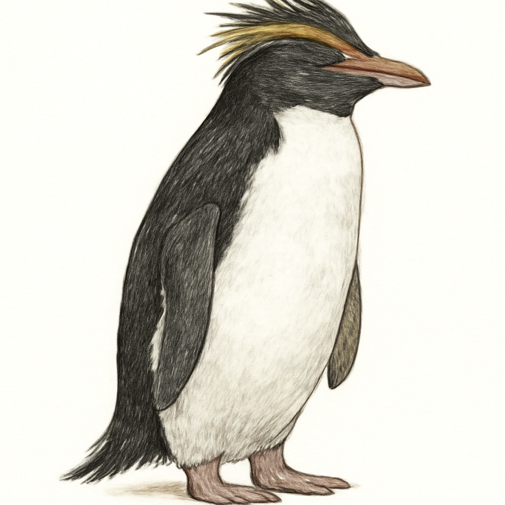 Ilustração de snares penguin
