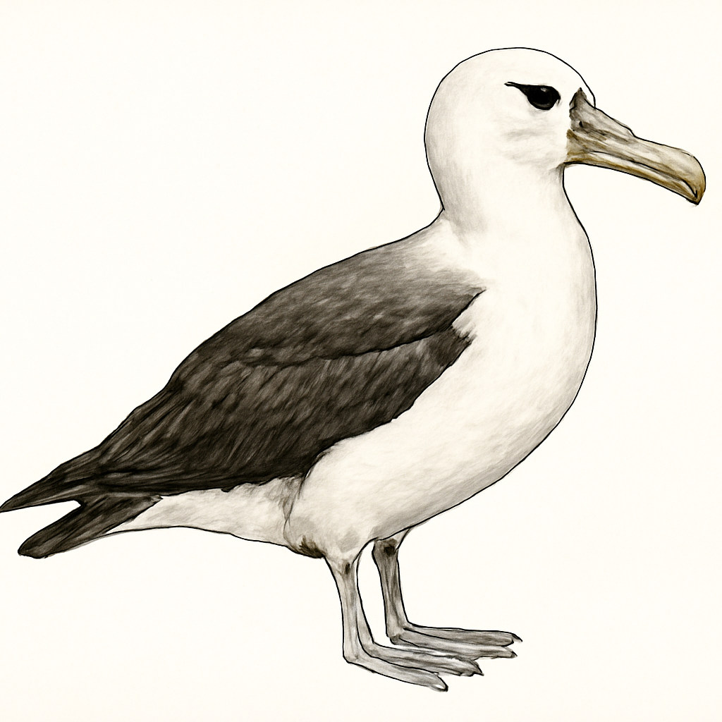 Ilustración de Albatros Cauto