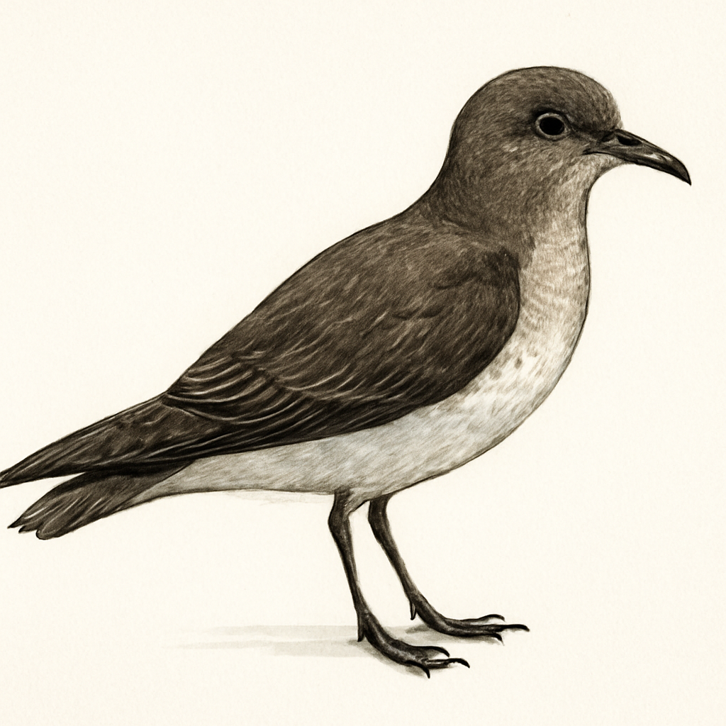 Illustrazione di Pincoya Storm-Petrel