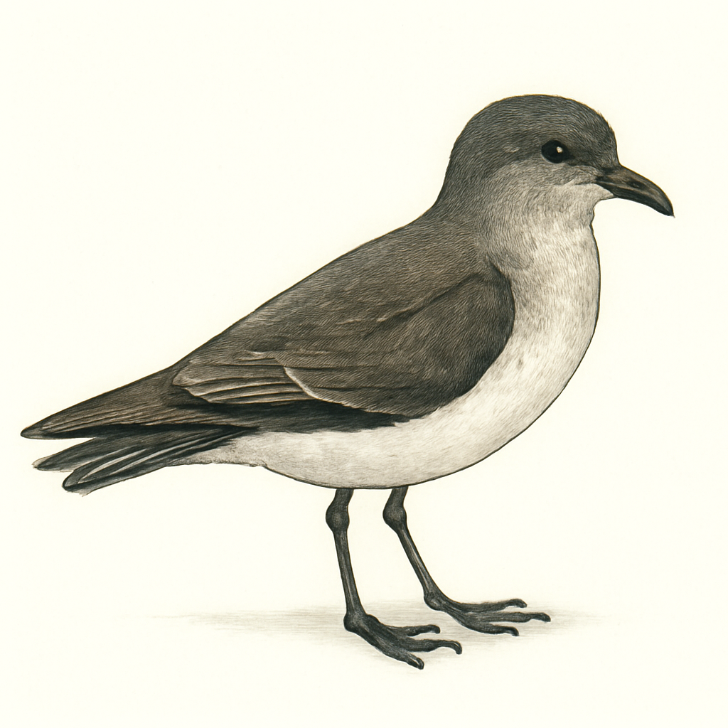 Illustration von Elliotsturmschwalbe