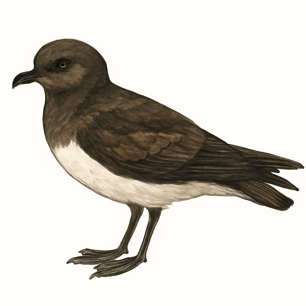 European Storm-Petrel illustration