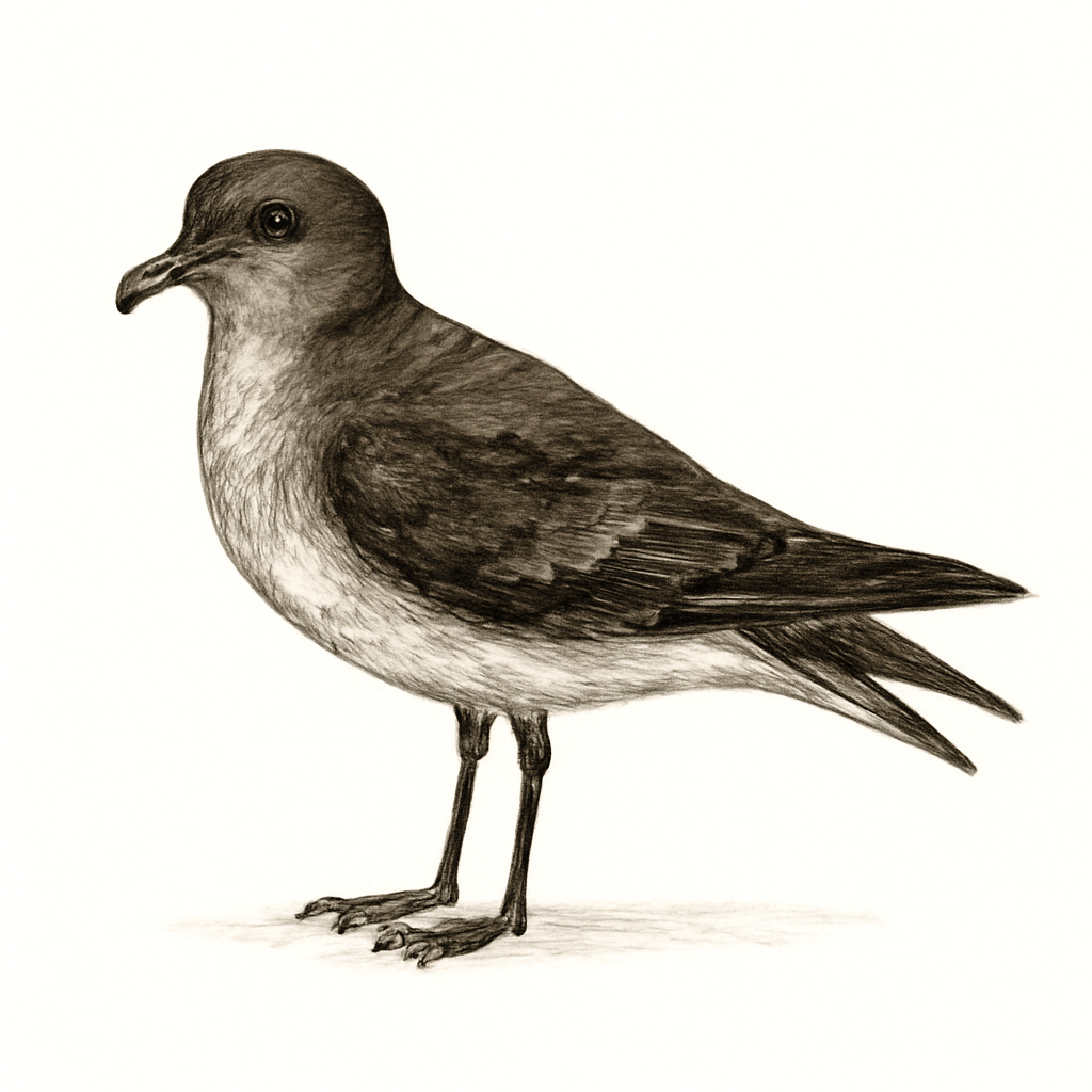 Townsend's Storm-Petrel illustration