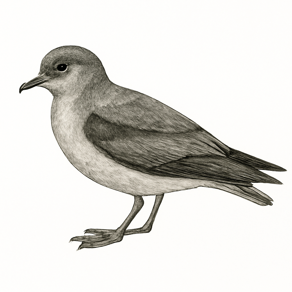 Illustratie van Californisch stormvogeltje