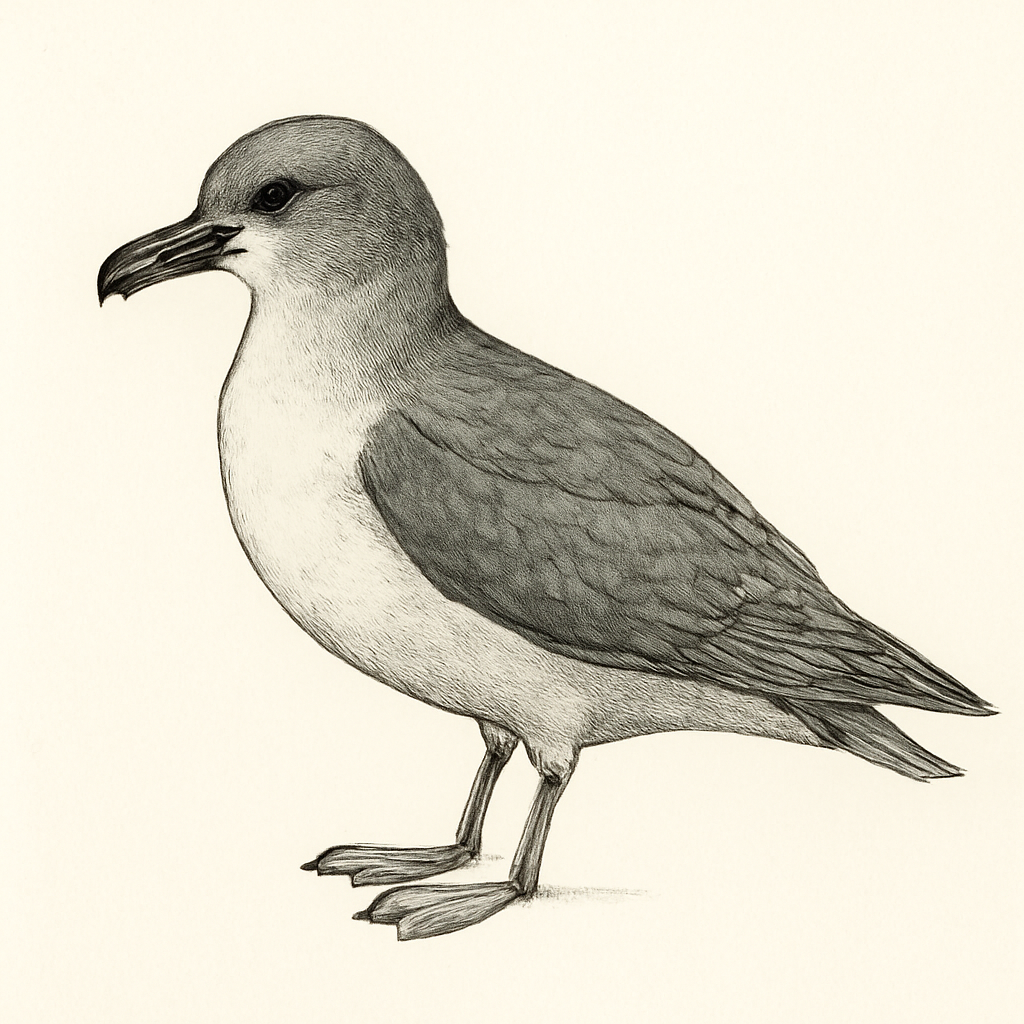 Illustration von Gouldsturmvogel