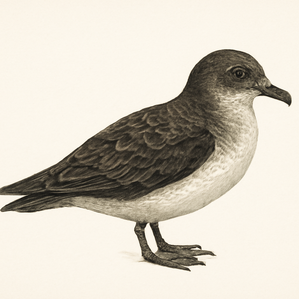 Illustrazione di Magenta Petrel