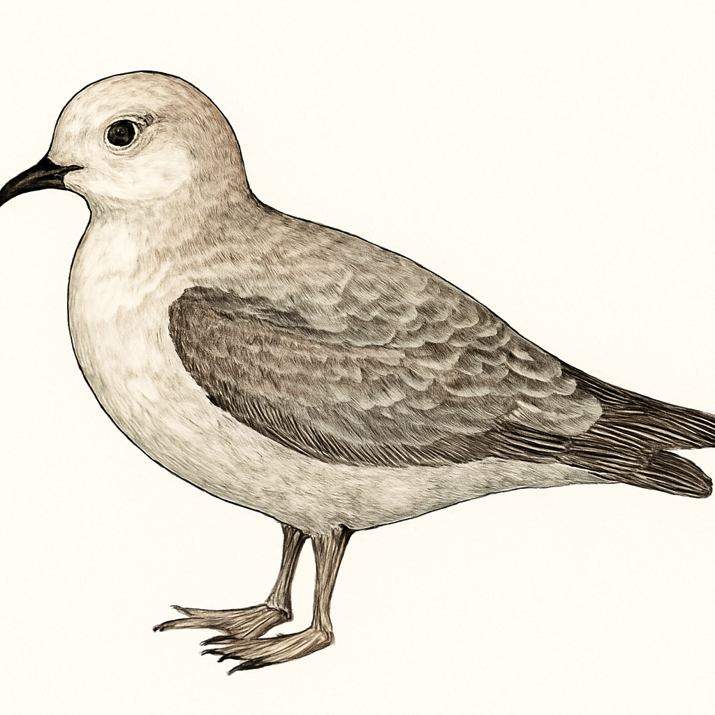 Soft-plumaged Petrel illustration