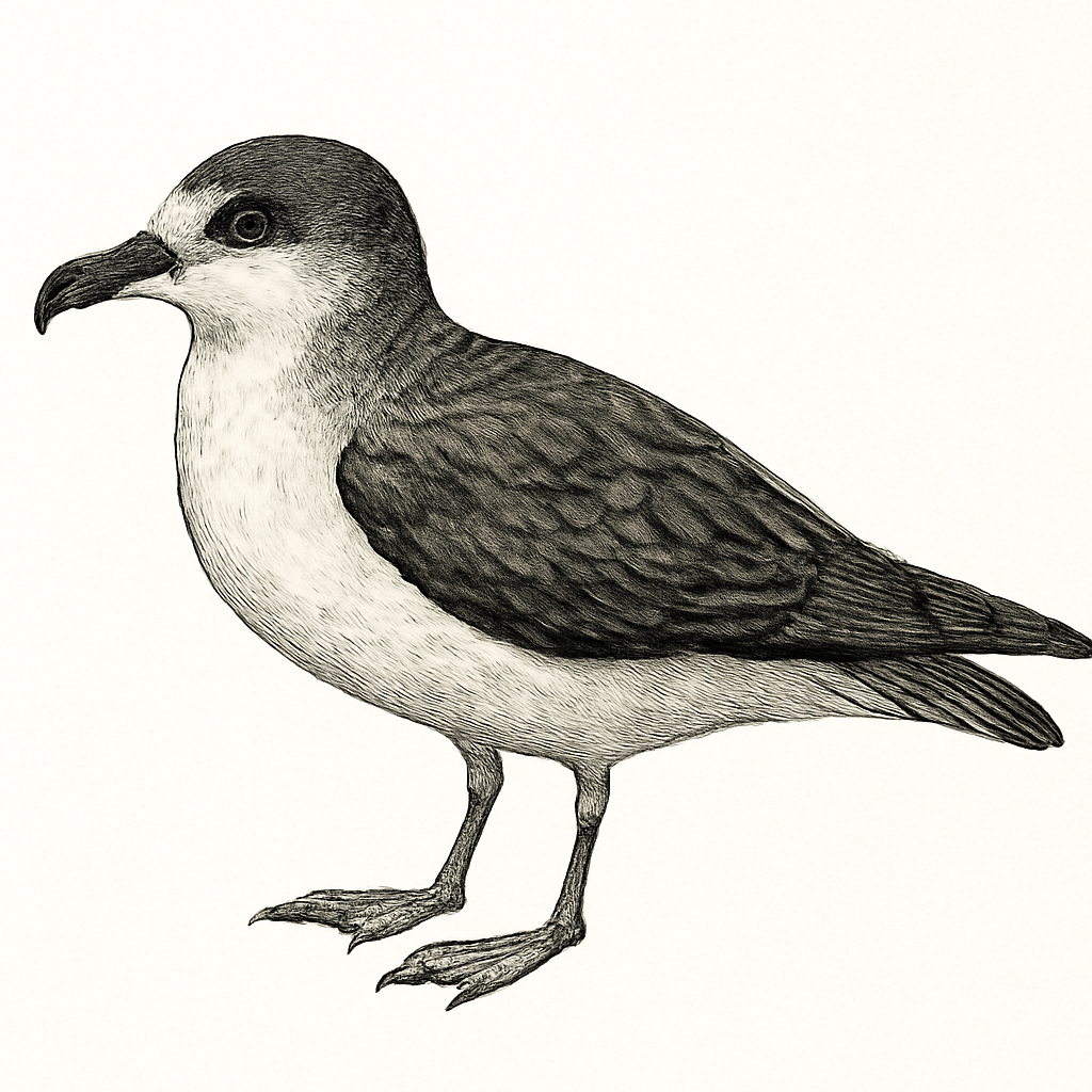 Illustration de Pétrel de Barau