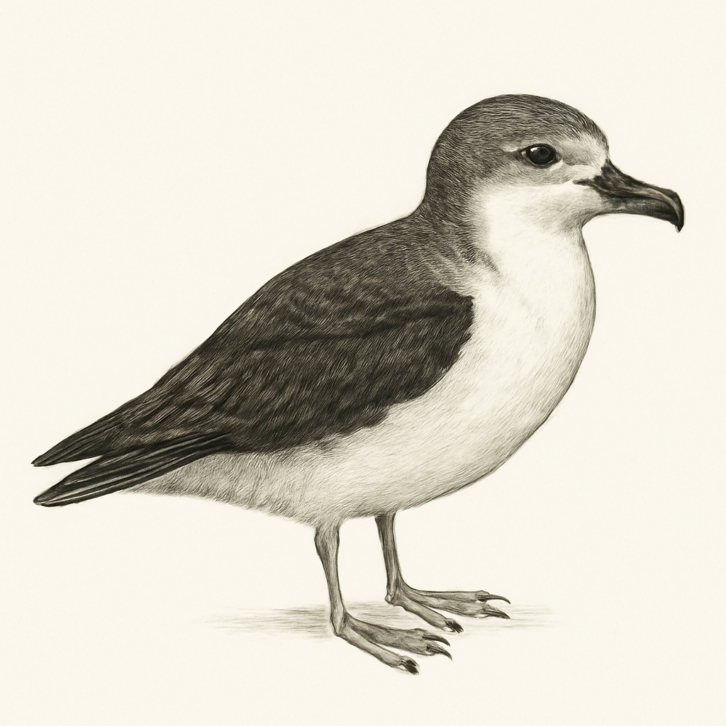 Illustratie van Boninstormvogel