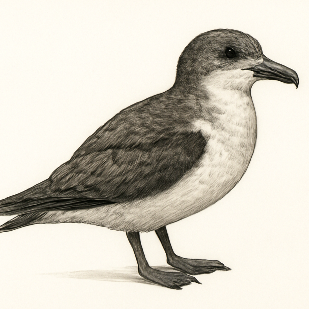 Illustration de Pétrel des Chatham