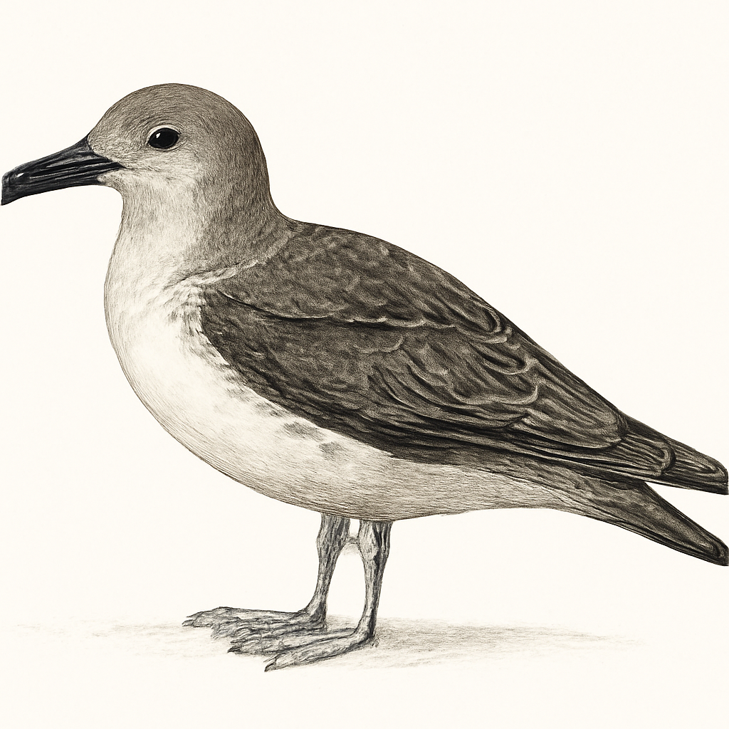 Illustration von Stejnegersturmvogel