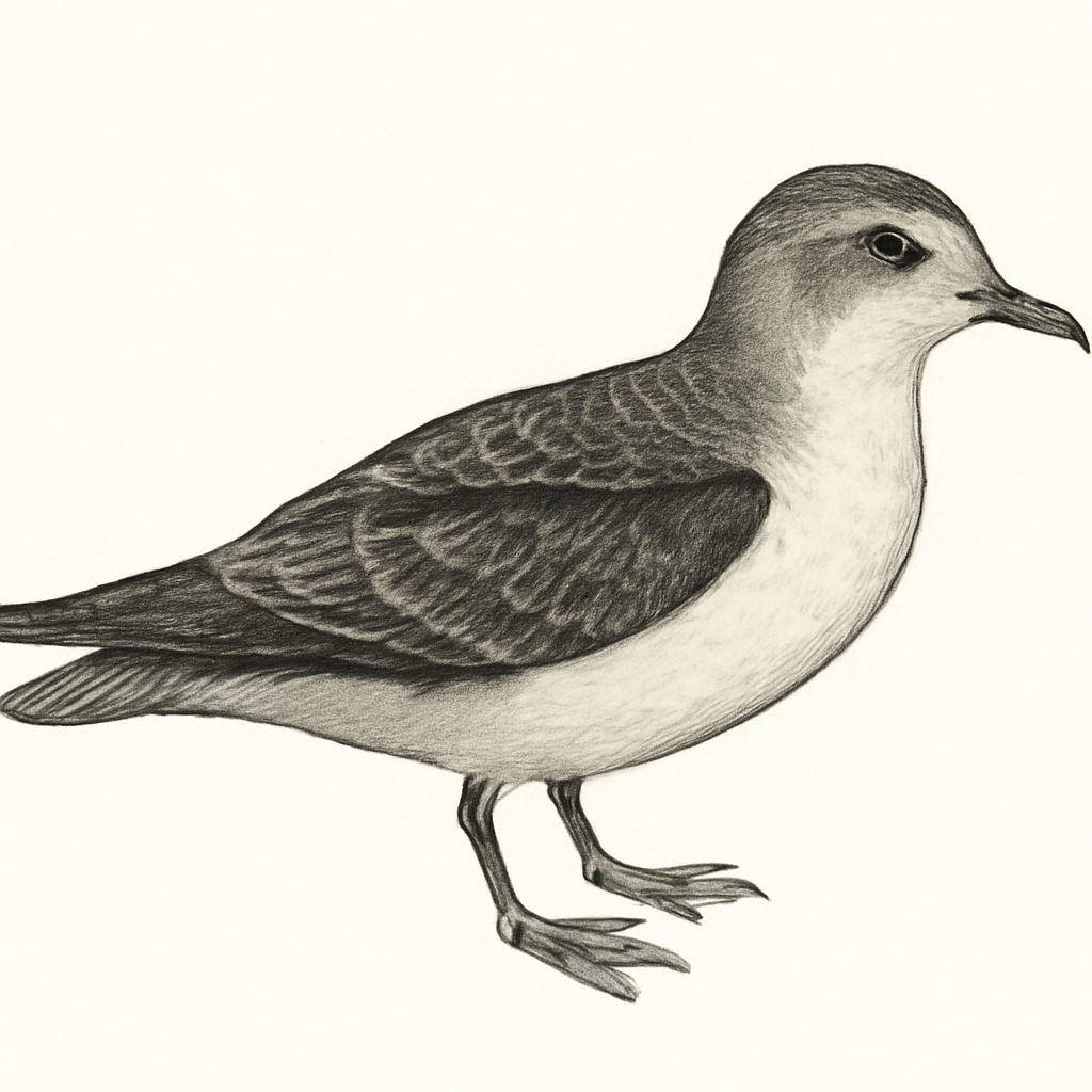 Illustration von Pycroftsturmvogel
