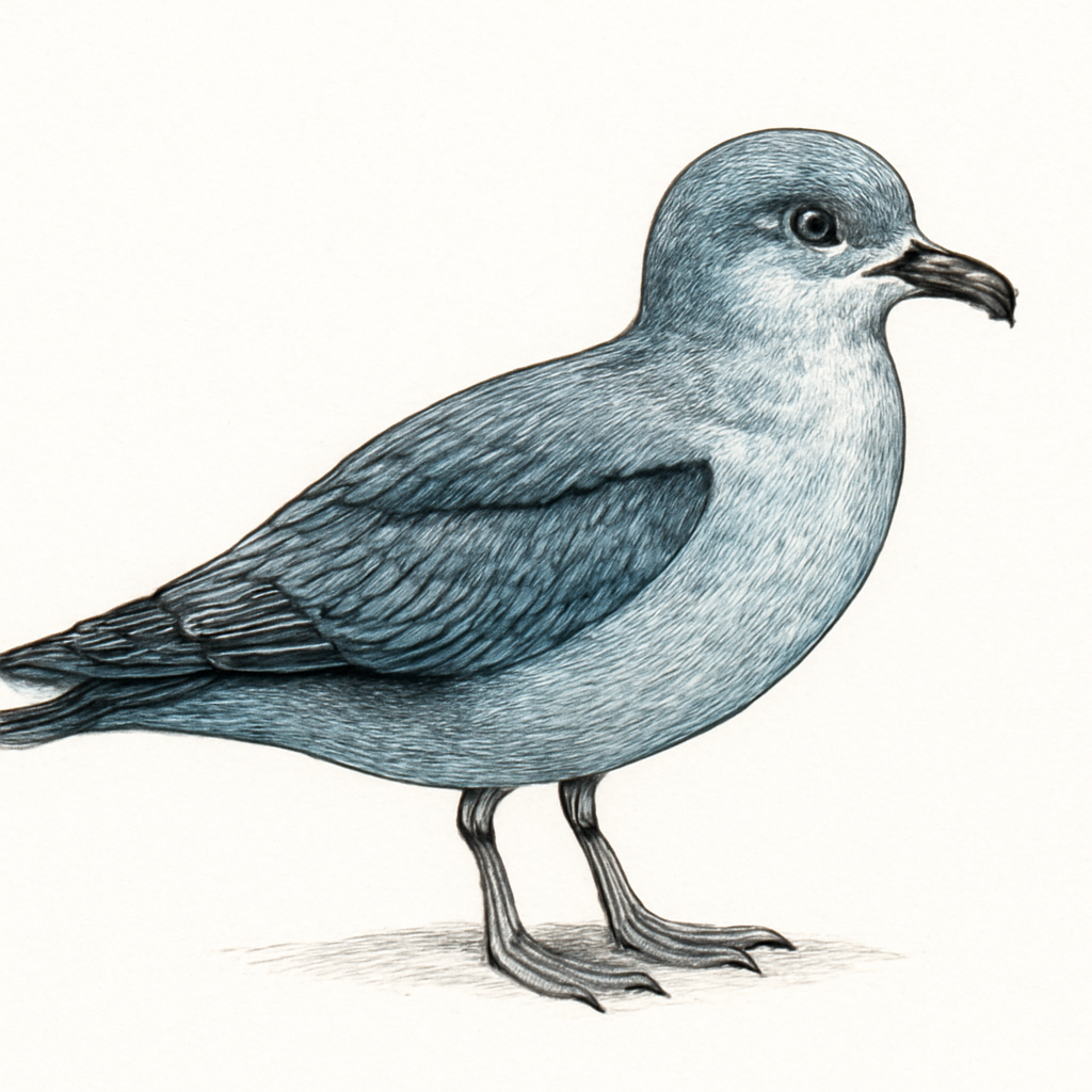 Illustrazione di Blue Petrel