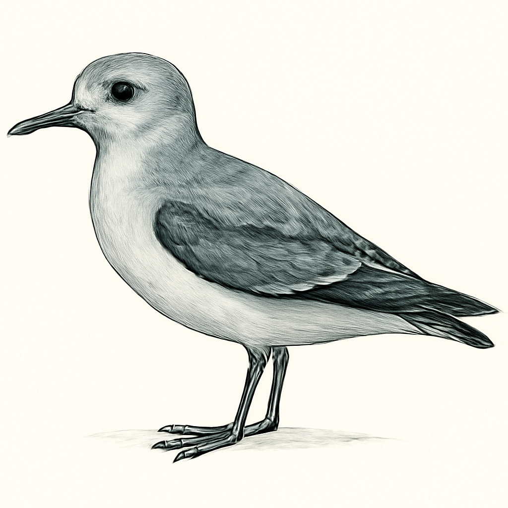 Illustrazione di Slender-billed Prion