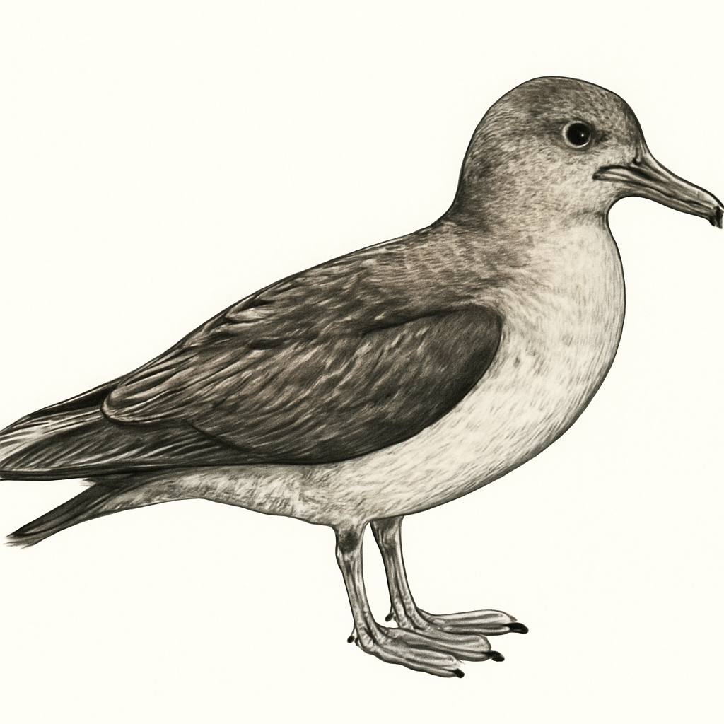 Illustration de Pétrel de Tahiti
