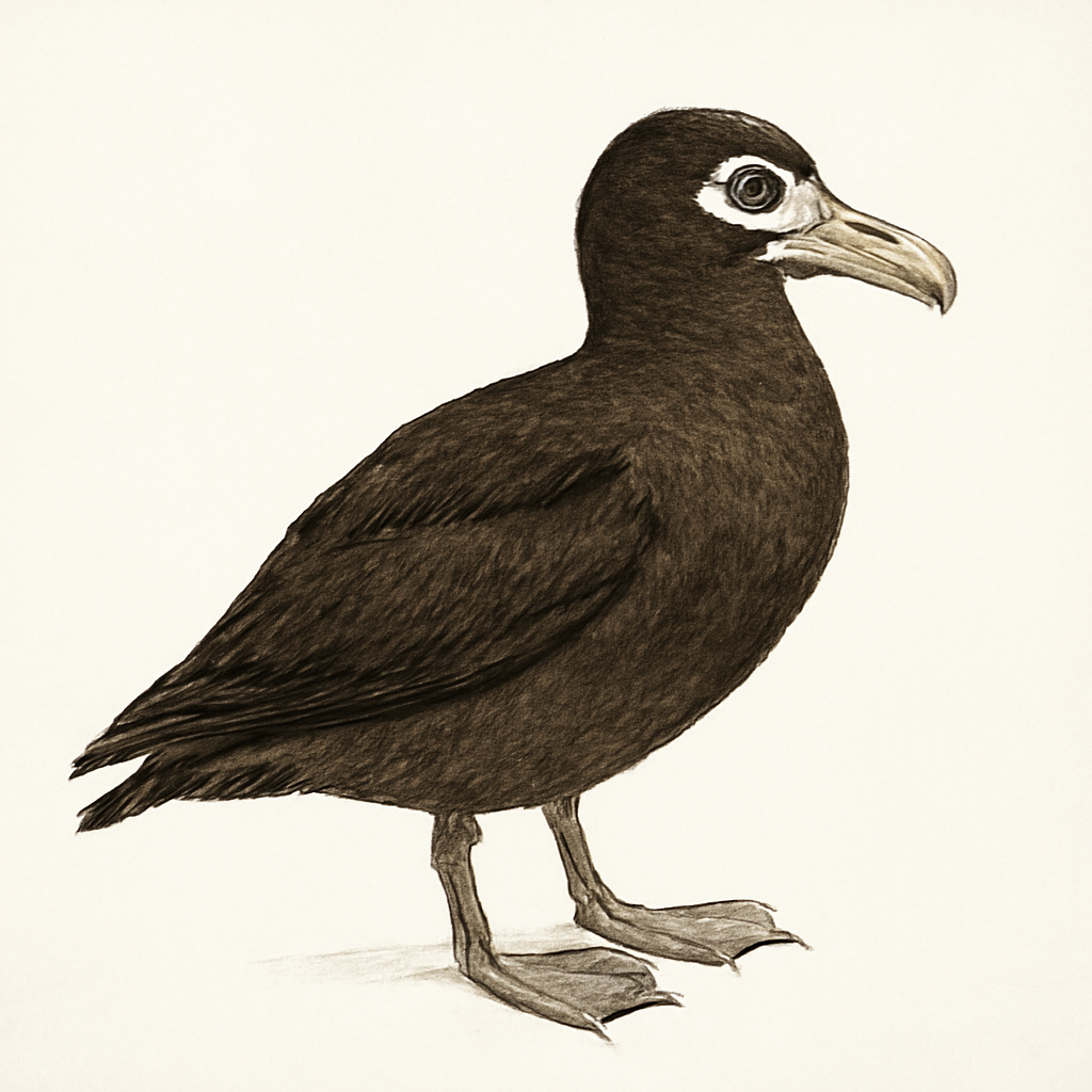 Illustrazione di Spectacled Petrel