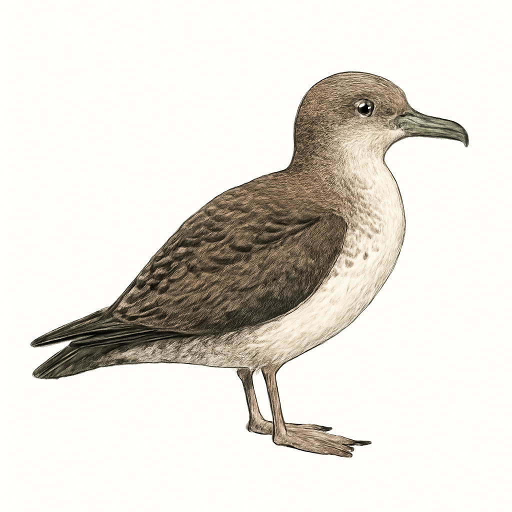 Cape Verde Shearwater illustration