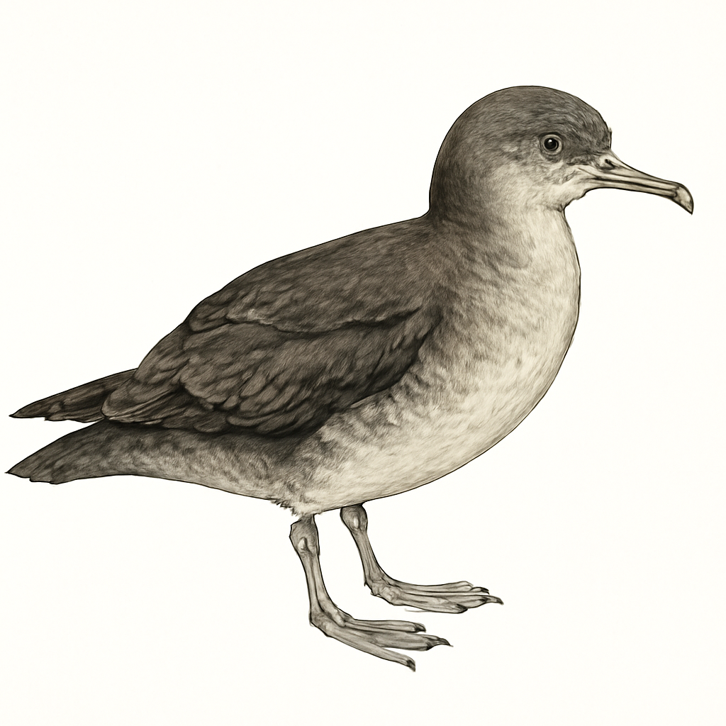 Short-tailed Shearwater illustration