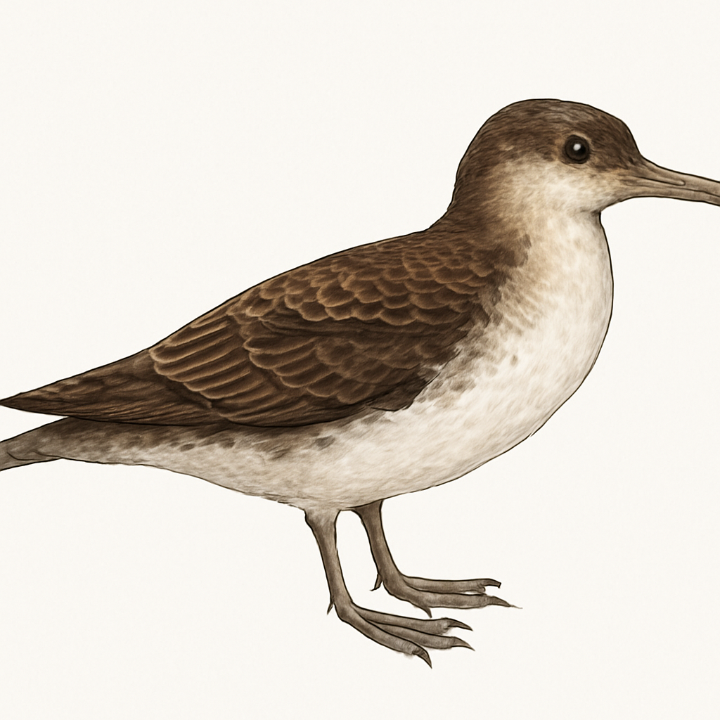 Illustration von Weihnachtssturmtaucher