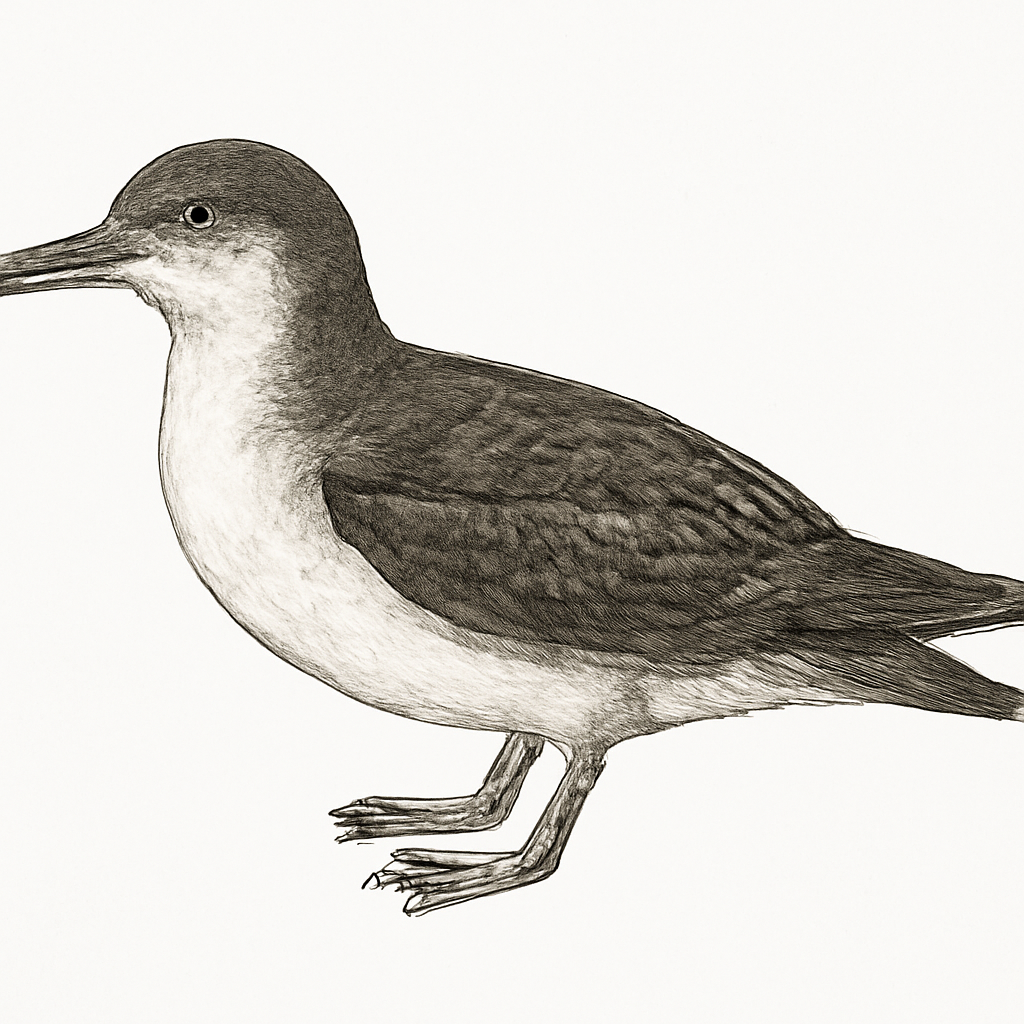 Balearic Shearwater illustration