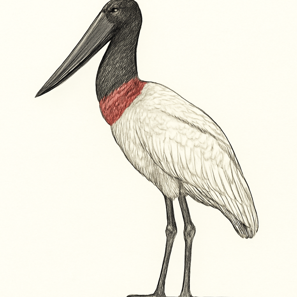 Jabiru illustration