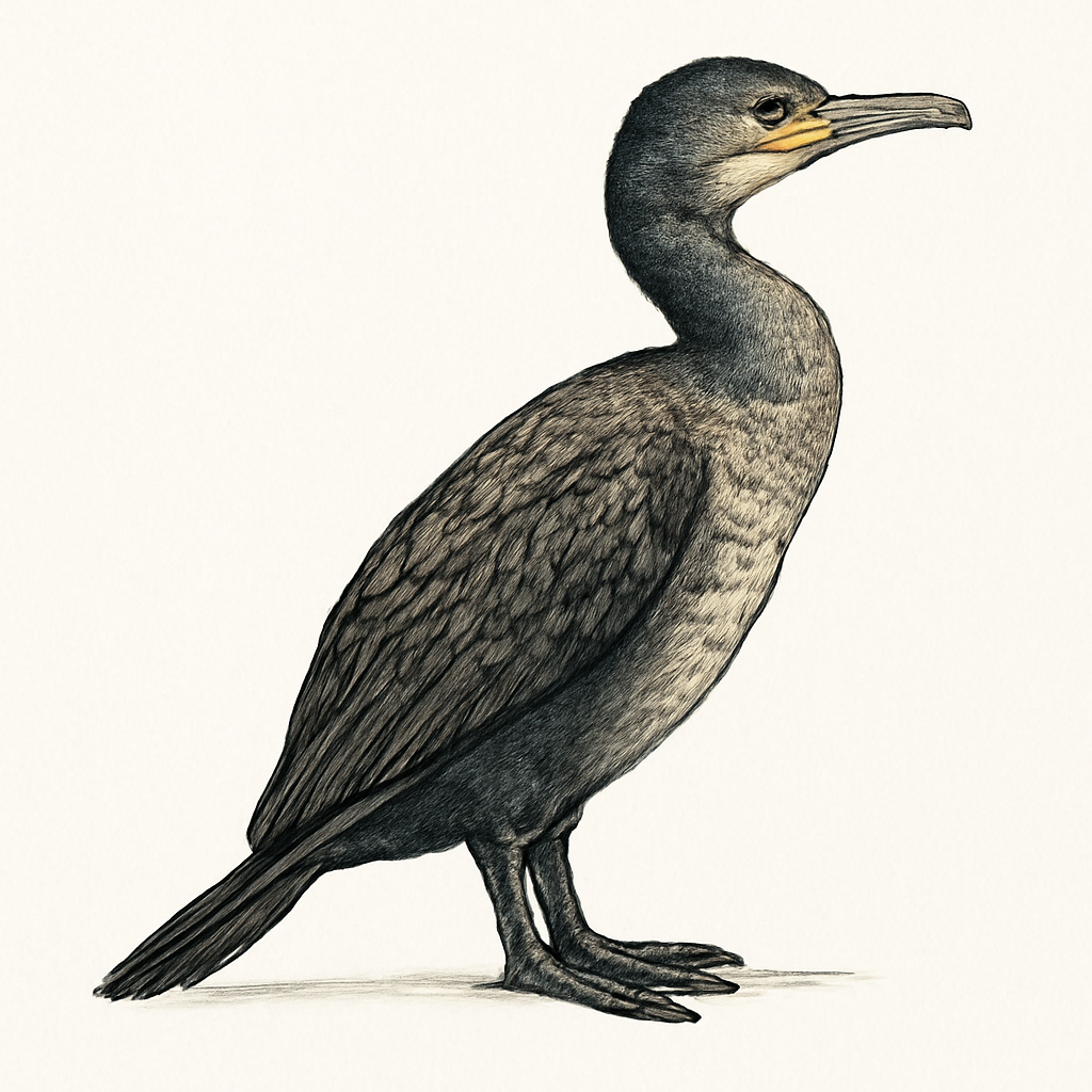 Bank Cormorant illustration