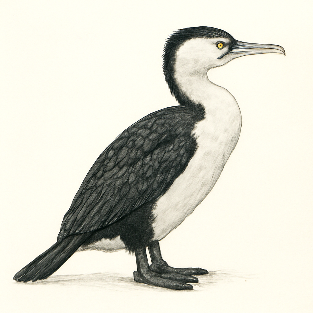 Illustration de Cormoran varié