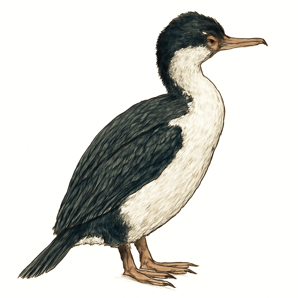 Illustration de Cormoran de Campbell