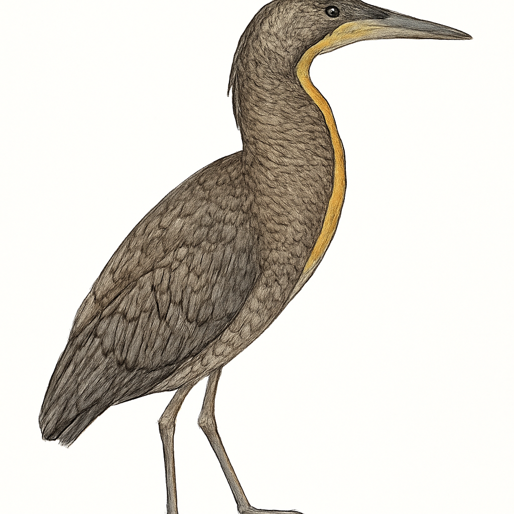 Illustrazione di Bare-throated Tiger-Heron
