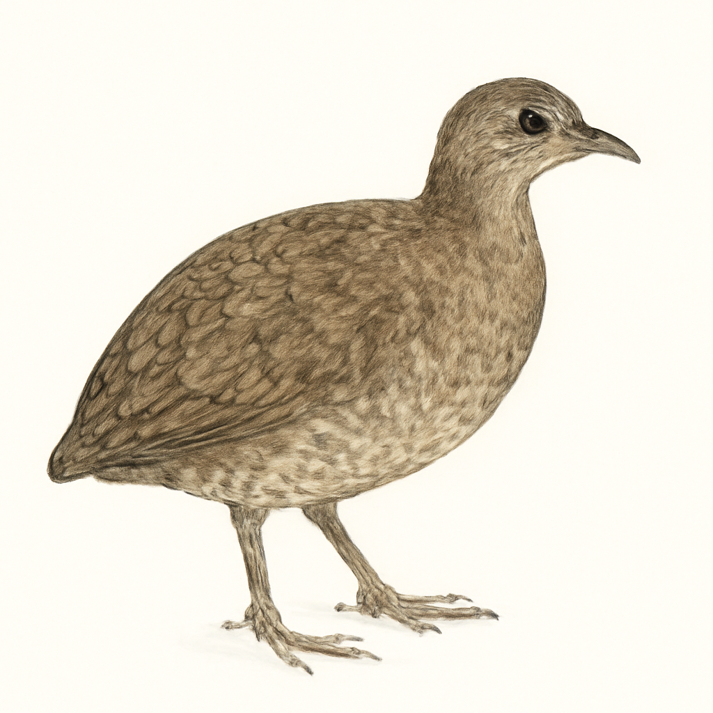 Choco Tinamou illustration
