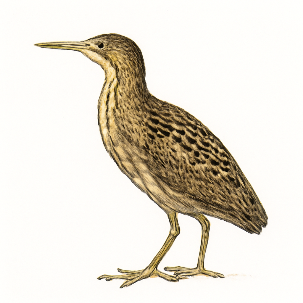 Illustrazione di Pinnated Bittern