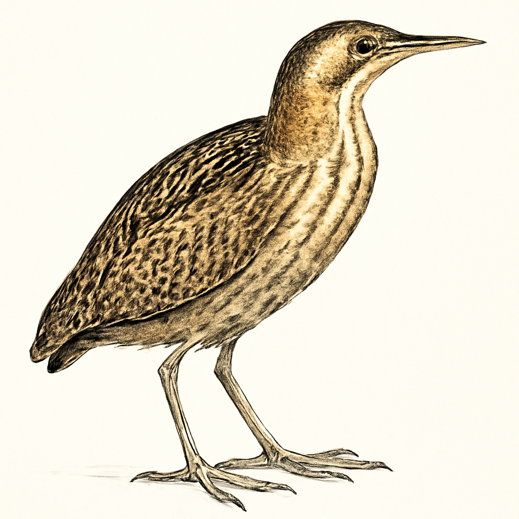 Ilustración de Avetorillo Manchú