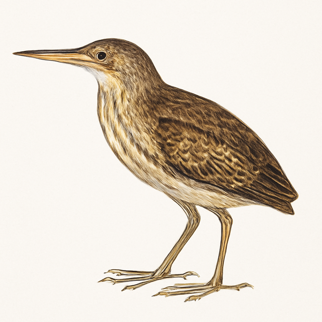 Illustrazione di Dwarf Bittern