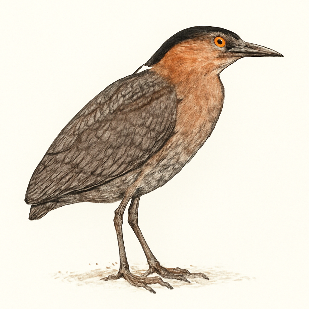 Illustration de Bihoreau malais