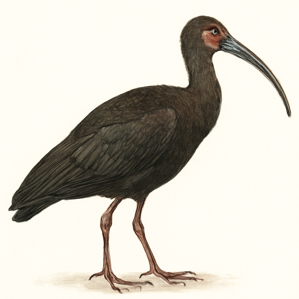 Ilustración de Ibis Afeitado