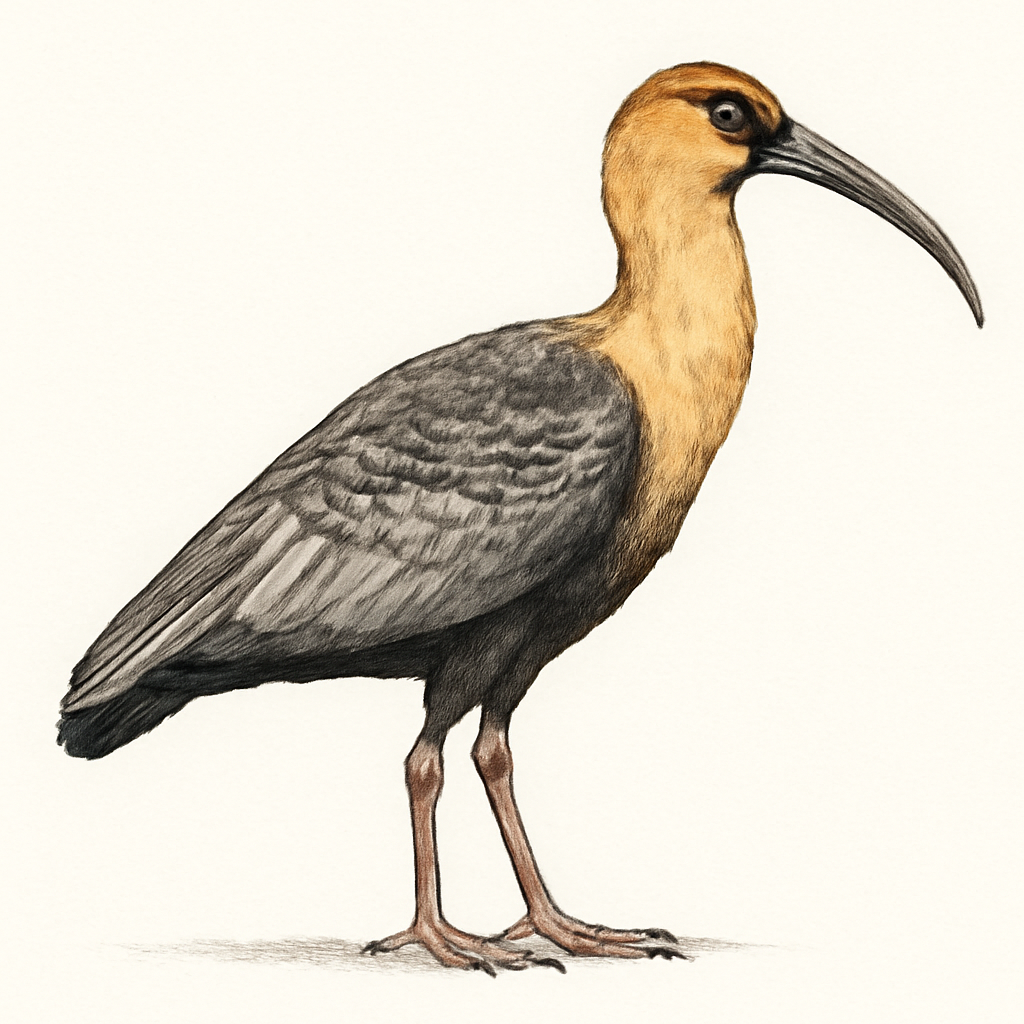 Ilustración de Bandurria Común