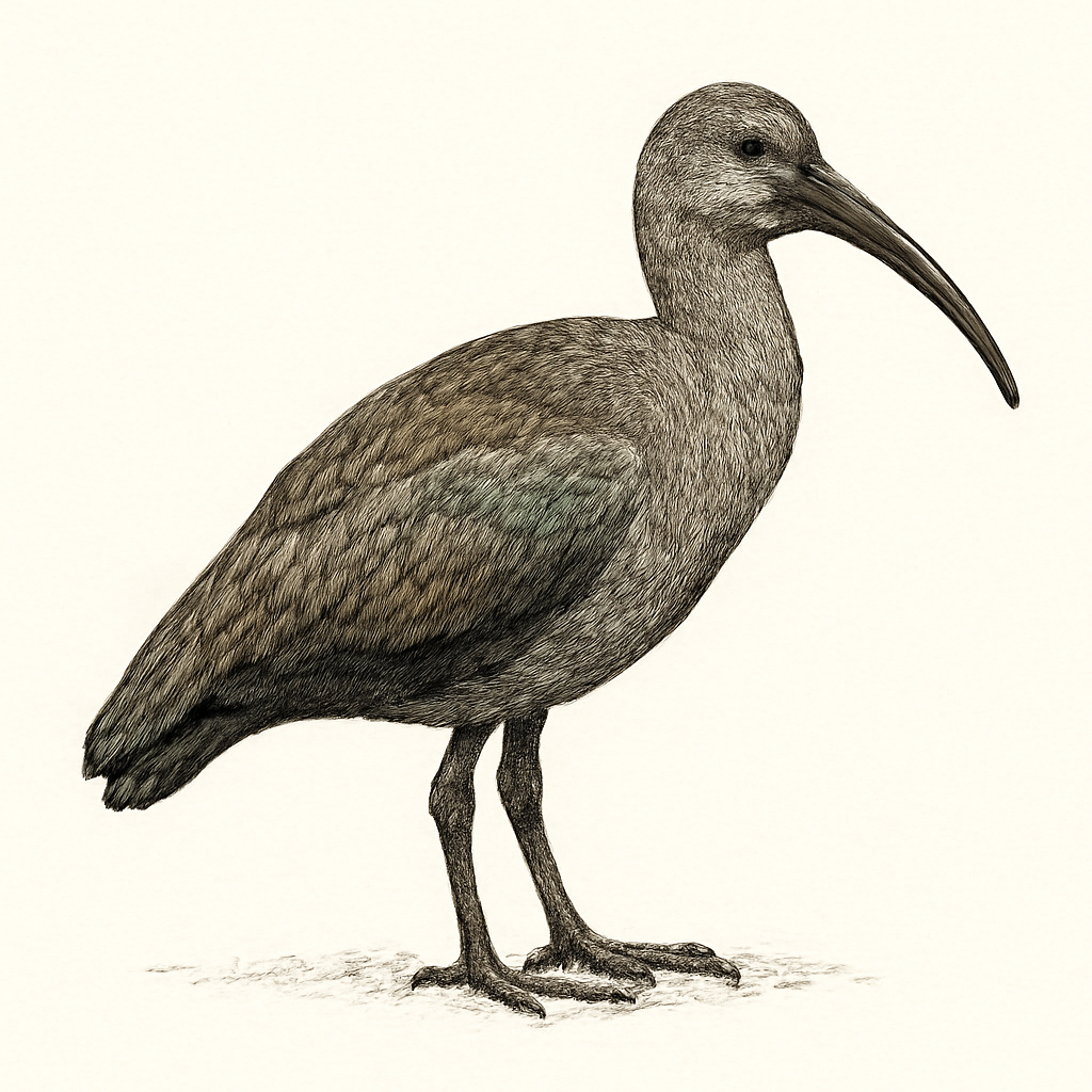 Illustration de Ibis hagedash
