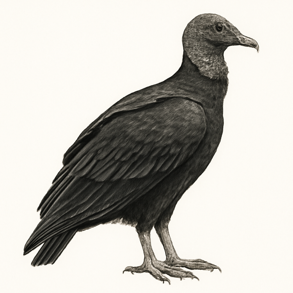 Illustration de Urubu noir