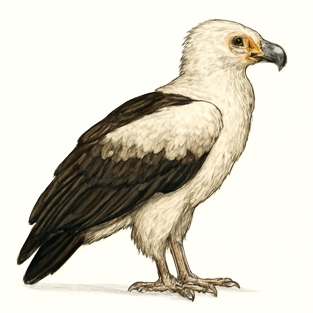 Illustration von Palmgeier