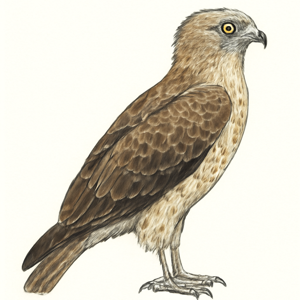 Short-toed Eagle illustration