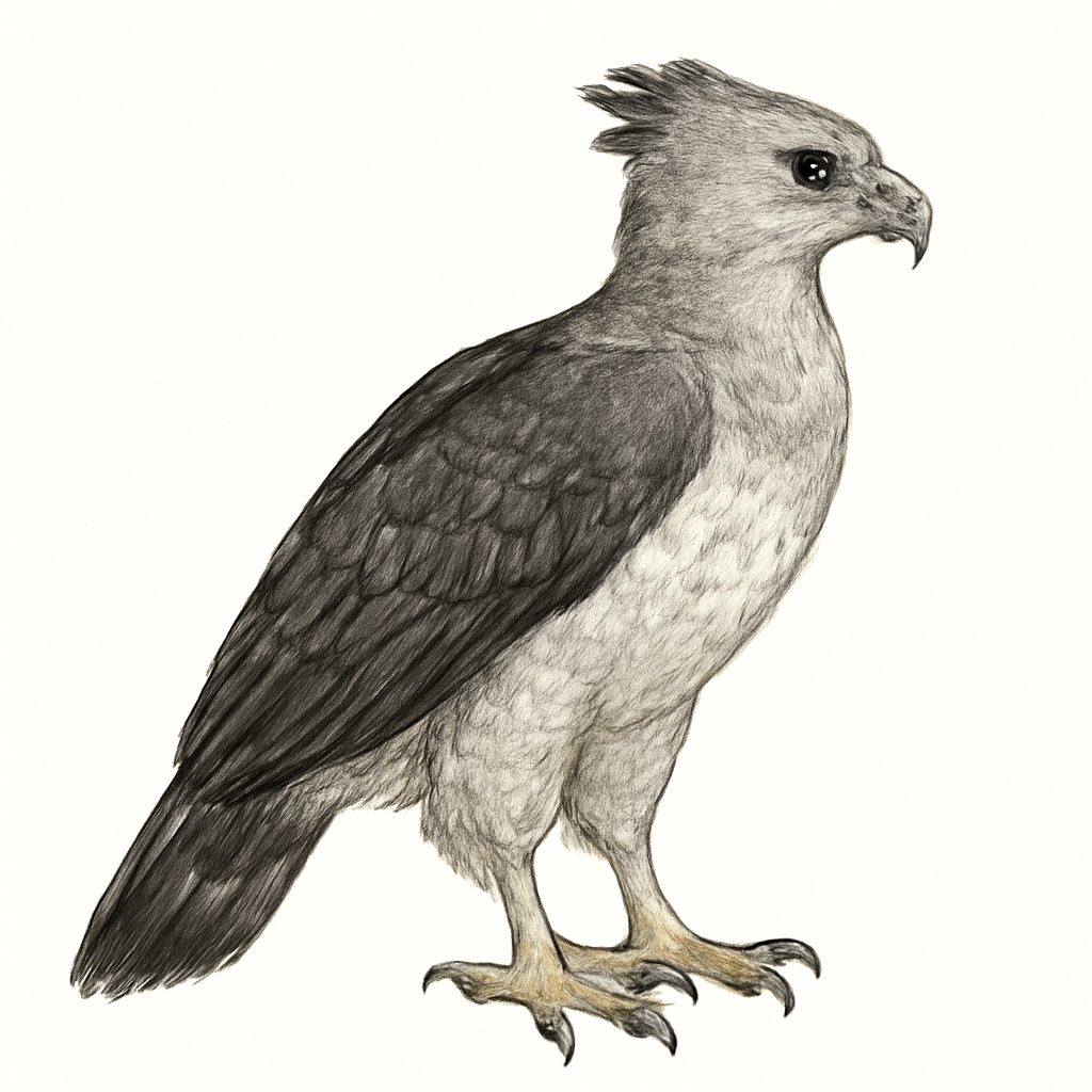 New Guinea Eagle illustration