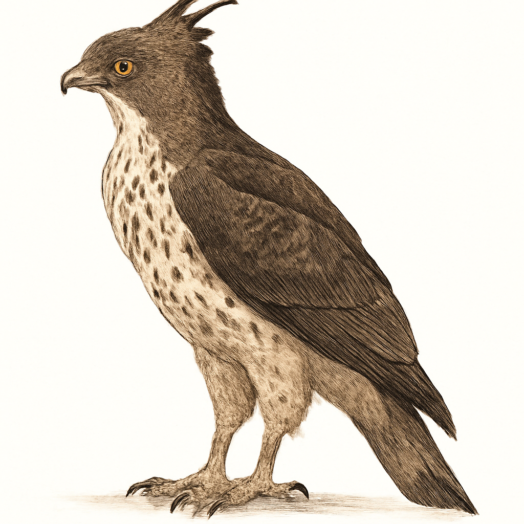 Illustrazione di Pinsker's Hawk-Eagle