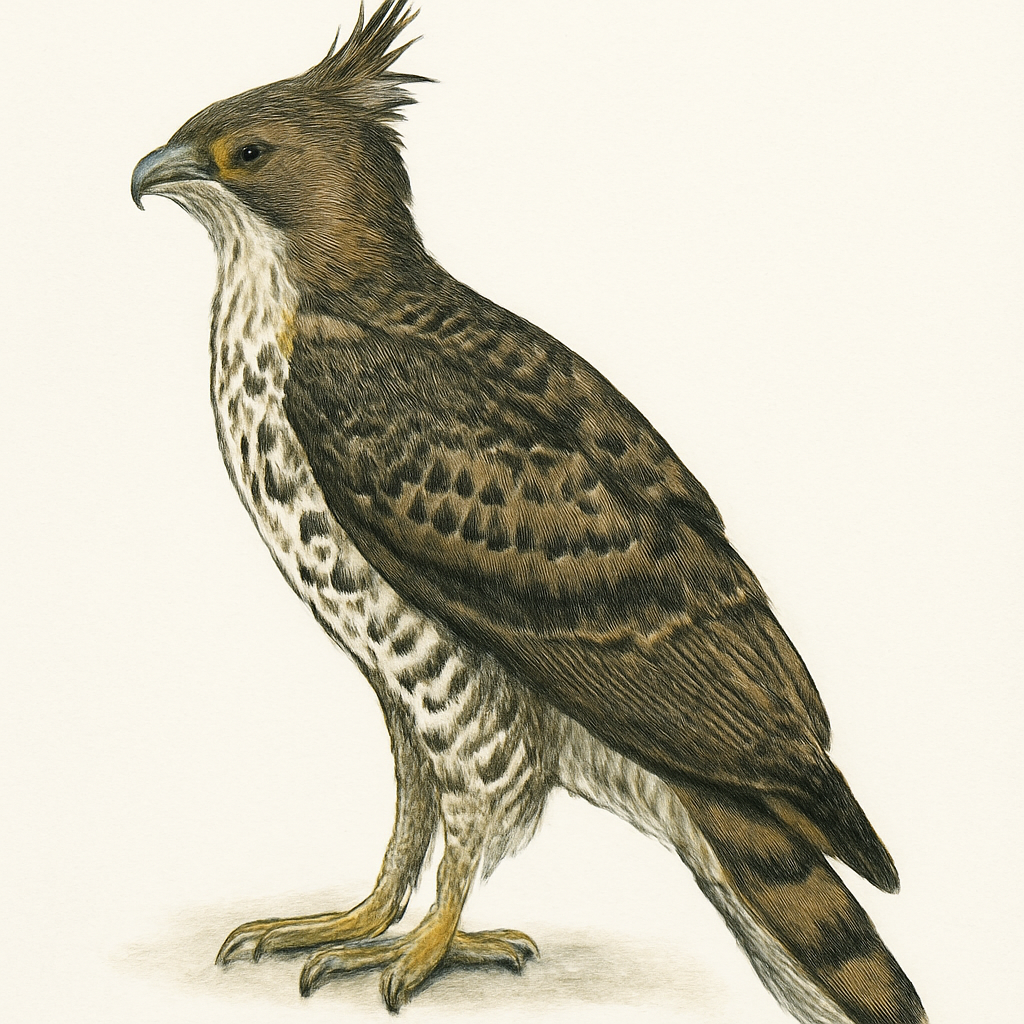 Illustrazione di Ornate Hawk-Eagle