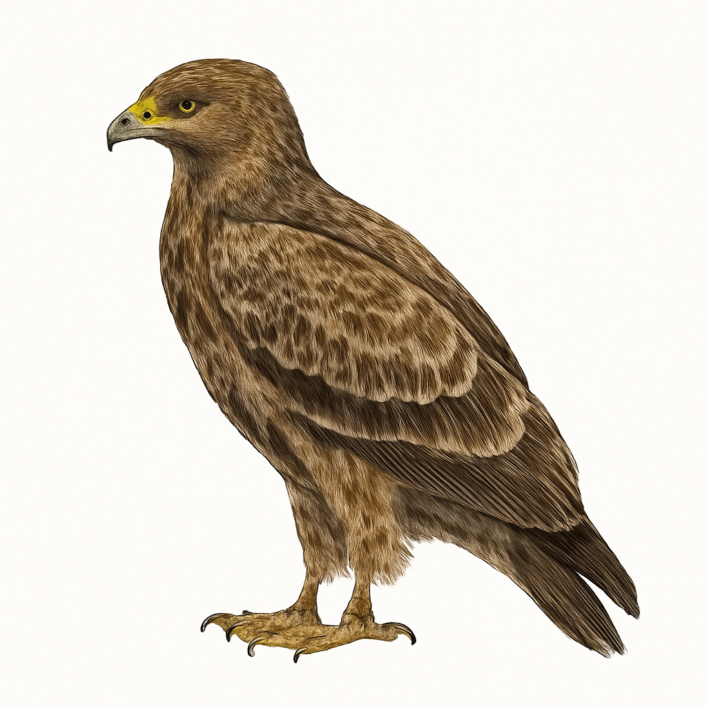 Illustration de Aigle lancéolé
