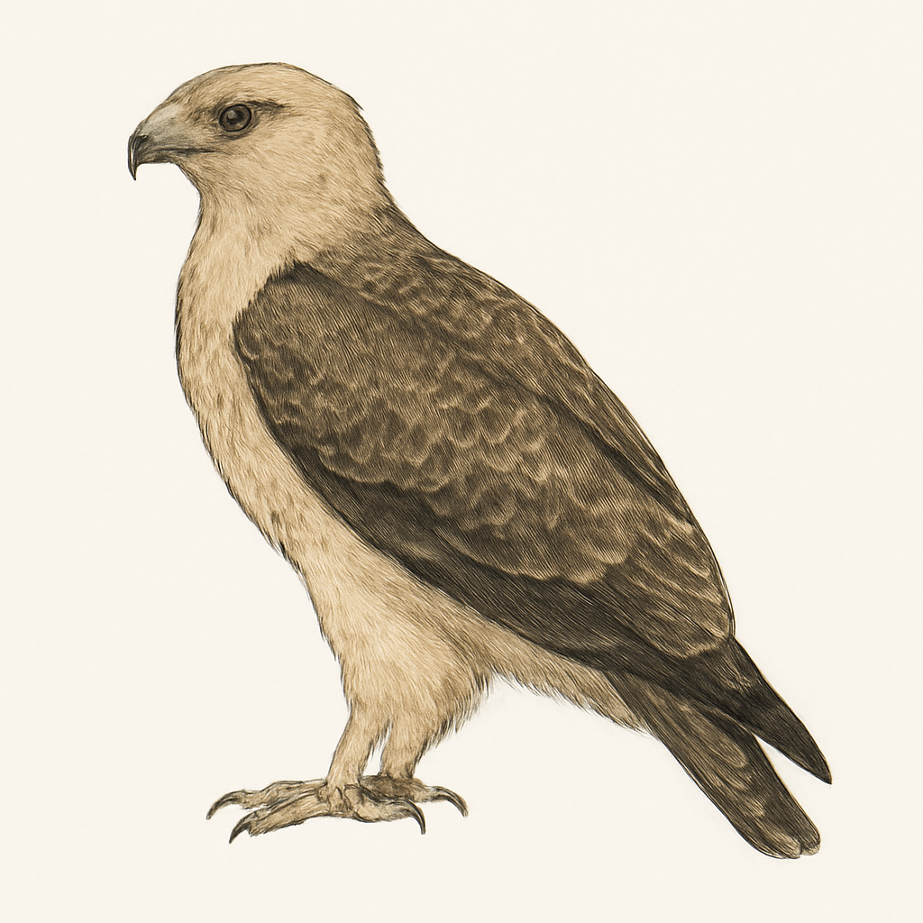 Booted Eagle illustration